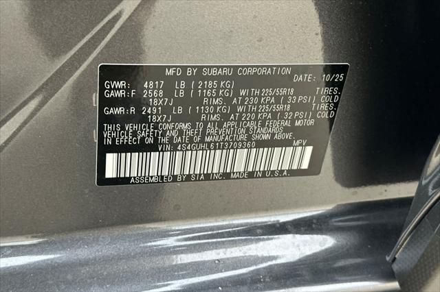 2026 Subaru Crosstrek Limited