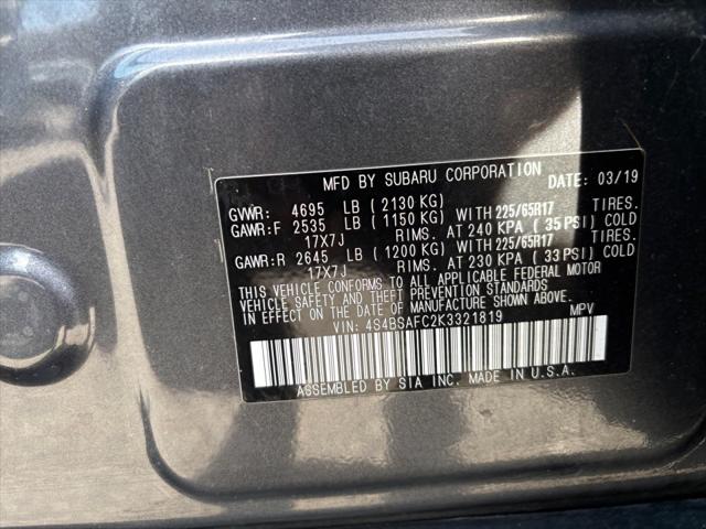 2019 Subaru Outback 2.5i Premium
