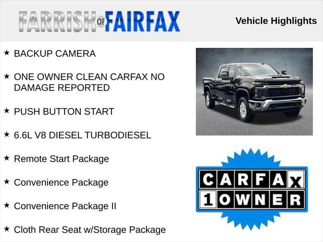 2024 Chevrolet Silverado 2500HD 4WD Crew Cab Standard Bed LT