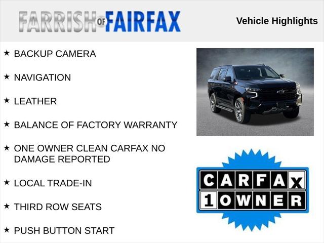 2023 Chevrolet Tahoe 4WD Z71 2023 Chevrolet Tahoe 4WD Z71