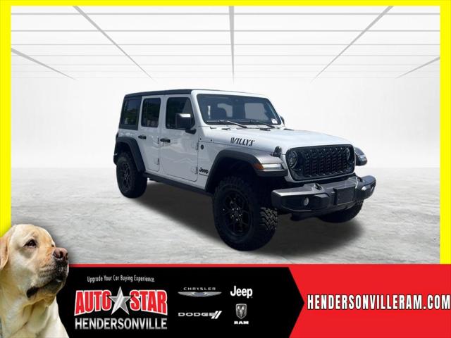 2025 Jeep Wrangler WRANGLER 4-DOOR WILLYS 2025 Jeep Wrangler WRANGLER 4-DOOR WILLYS
