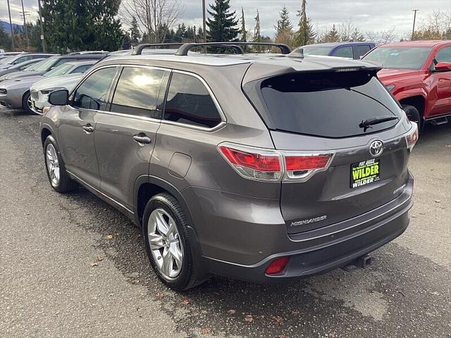 2015 Toyota Highlander Limited V6 2015 Toyota Highlander Limited V6