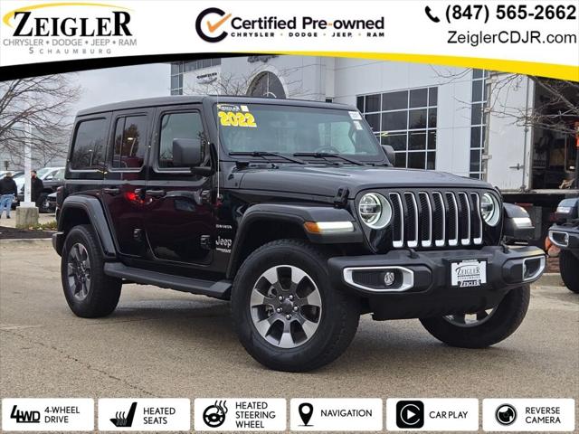 2022 Jeep Wrangler Unlimited Sahara 4x4 2022 Jeep Wrangler Unlimited Sahara 4x4
