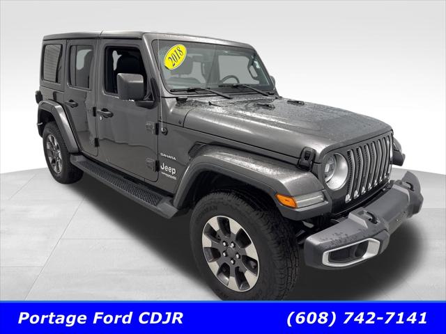 2018 Jeep Wrangler Unlimited Sahara 4x4