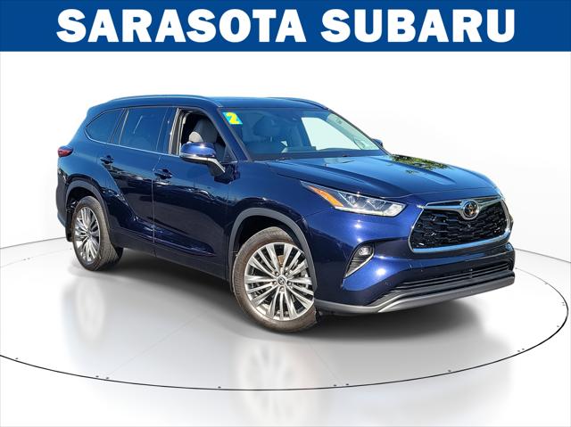 2022 Toyota Highlander Platinum 2022 Toyota Highlander Platinum