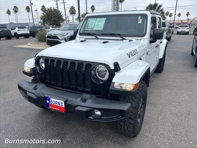 2023 Jeep Gladiator Willys 4x4 2023 Jeep Gladiator Willys 4x4