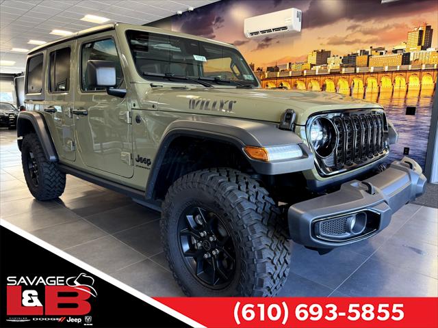 2026 Jeep Wrangler WRANGLER 4-DOOR WILLYS 2026 Jeep Wrangler WRANGLER 4-DOOR WILLYS