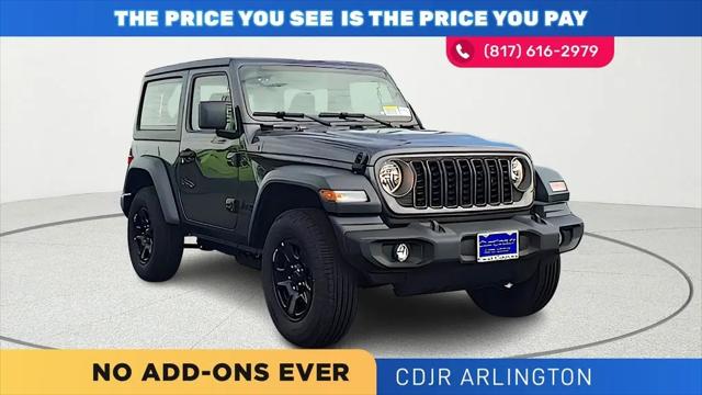 2026 Jeep Wrangler 2-Door Sport 4x4 for sale in Arlington, TX