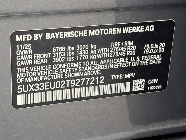 2026 BMW X5 M60i