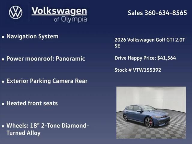2026 Volkswagen Golf GTI SE