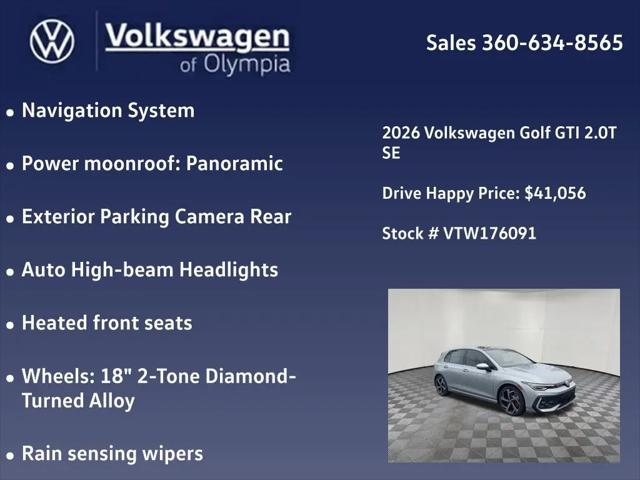 2026 Volkswagen Golf GTI SE