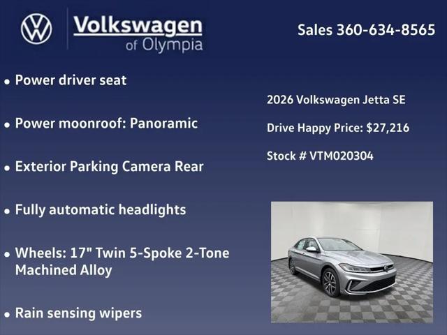 2026 Volkswagen Jetta SE