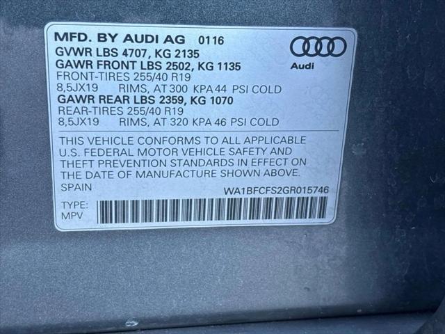 2016 Audi Q3 2.0T Premium Plus