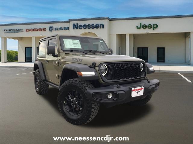2026 Jeep Wrangler 2-Door Willys 4x4 for sale in Kingsville, TX