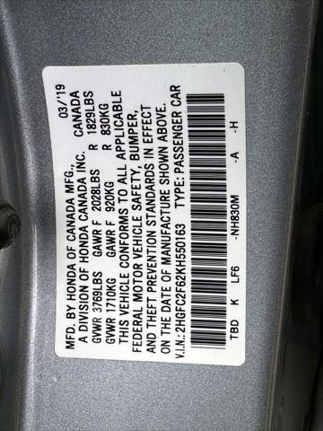 2019 Honda Civic LX [29]