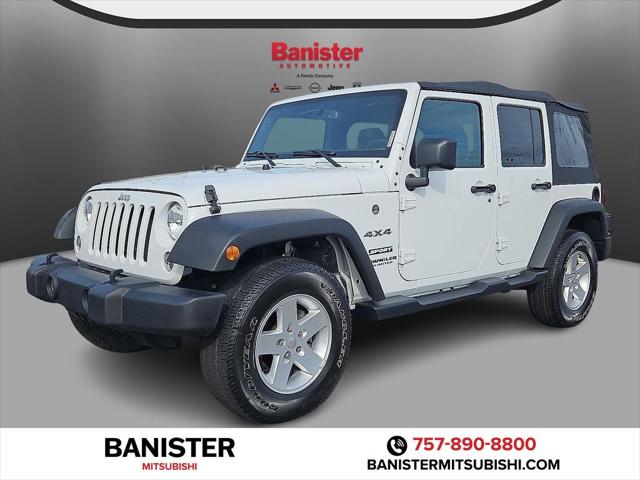 2018 Jeep Wrangler JK Unlimited Sport S 4x4 2018 Jeep Wrangler JK Unlimited Sport S 4x4