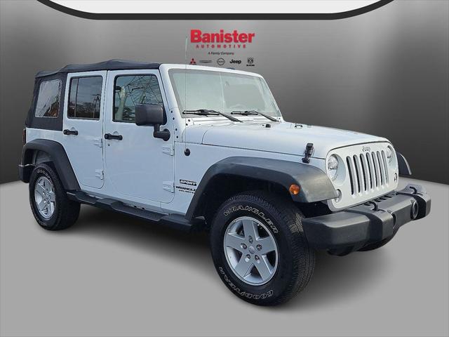 2018 Jeep Wrangler JK Unlimited Sport S 4x4 2018 Jeep Wrangler JK Unlimited Sport S 4x4