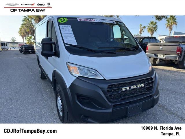 2024 RAM ProMaster 1500 Cargo Van Low Roof 136 WB w/Pass Seat 2024 RAM ProMaster 1500 Cargo Van Low Roof 136 WB w/Pass Seat