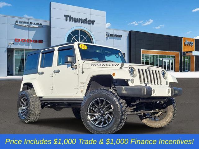 2016 Jeep Wrangler Unlimited Sahara 2016 Jeep Wrangler Unlimited Sahara