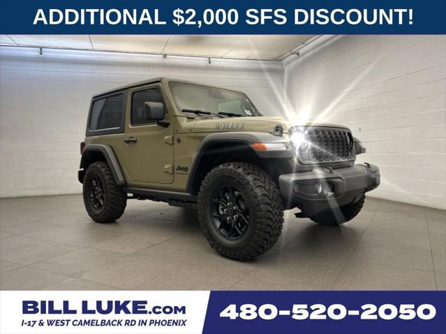 2026 Jeep Wrangler WRANGLER 2-DOOR WILLYS 2026 Jeep Wrangler WRANGLER 2-DOOR WILLYS