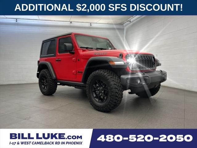 2026 Jeep Wrangler WRANGLER 2-DOOR WILLYS 2026 Jeep Wrangler WRANGLER 2-DOOR WILLYS
