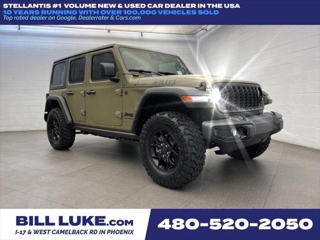 2026 Jeep Wrangler WRANGLER 4-DOOR WILLYS 2026 Jeep Wrangler WRANGLER 4-DOOR WILLYS