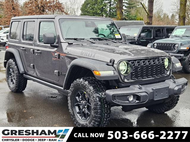 2026 Jeep Wrangler WRANGLER 4-DOOR WILLYS