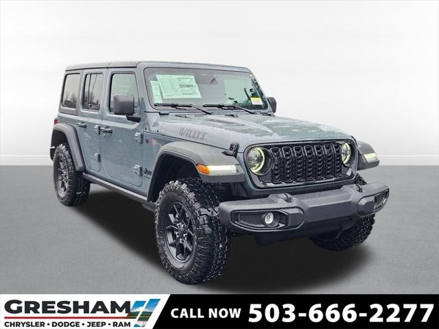 2026 Jeep Wrangler WRANGLER 4-DOOR WILLYS