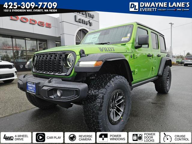 2026 Jeep Wrangler WRANGLER 4-DOOR WILLYS