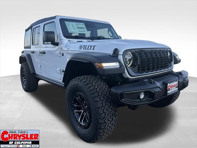2026 Jeep Wrangler WRANGLER 4-DOOR WILLYS 2026 Jeep Wrangler WRANGLER 4-DOOR WILLYS