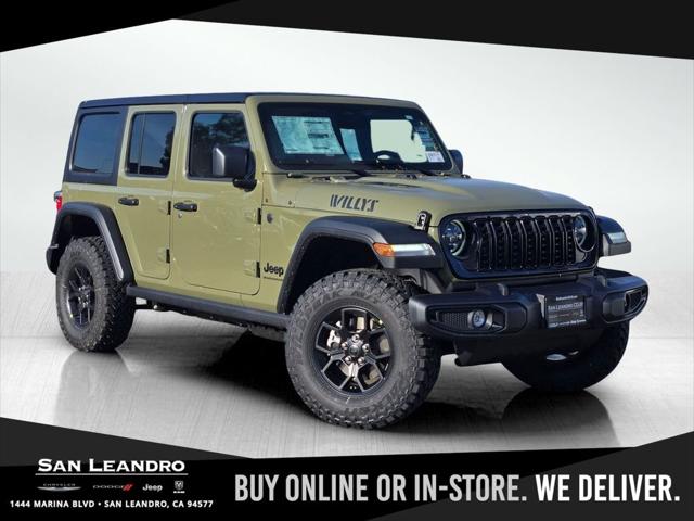 2026 Jeep Wrangler WRANGLER 4-DOOR WILLYS 2026 Jeep Wrangler WRANGLER 4-DOOR WILLYS