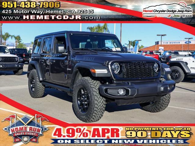 2026 Jeep Wrangler WRANGLER 4-DOOR WILLYS