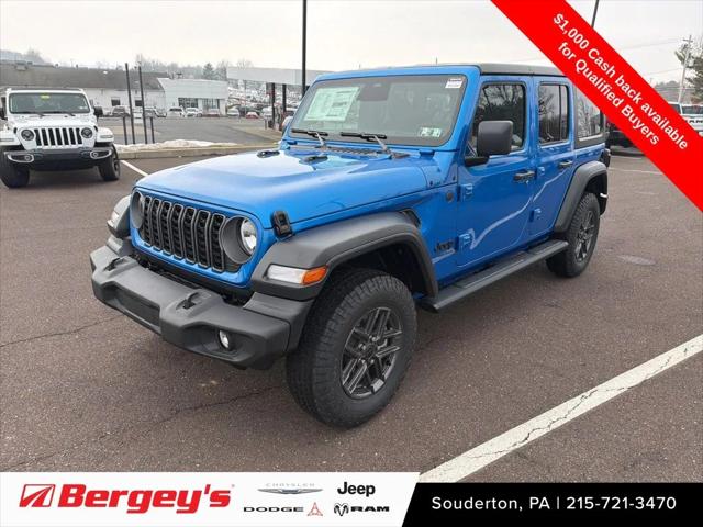 2026 Jeep Wrangler WRANGLER 4-DOOR SPORT S