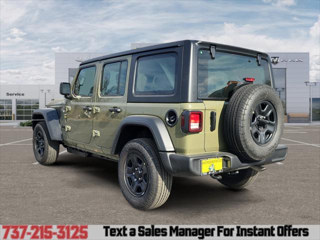 2026 Jeep Wrangler WRANGLER 4-DOOR SPORT