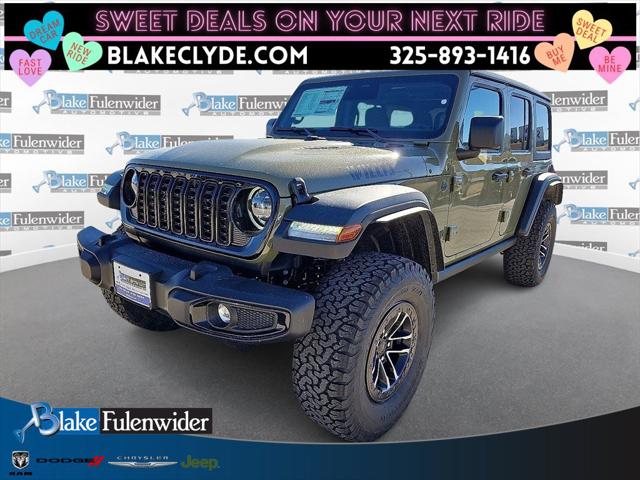 2026 Jeep Wrangler WRANGLER 4-DOOR WILLYS 2026 Jeep Wrangler WRANGLER 4-DOOR WILLYS