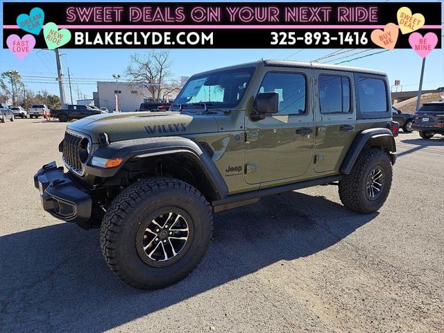 2026 Jeep Wrangler WRANGLER 4-DOOR WILLYS 2026 Jeep Wrangler WRANGLER 4-DOOR WILLYS