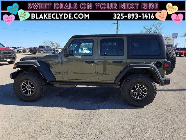 2026 Jeep Wrangler WRANGLER 4-DOOR WILLYS 2026 Jeep Wrangler WRANGLER 4-DOOR WILLYS