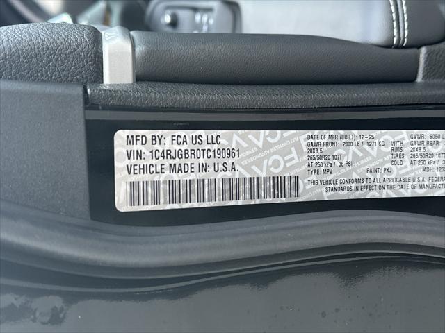 2026 Jeep Grand Cherokee Limited 4x2