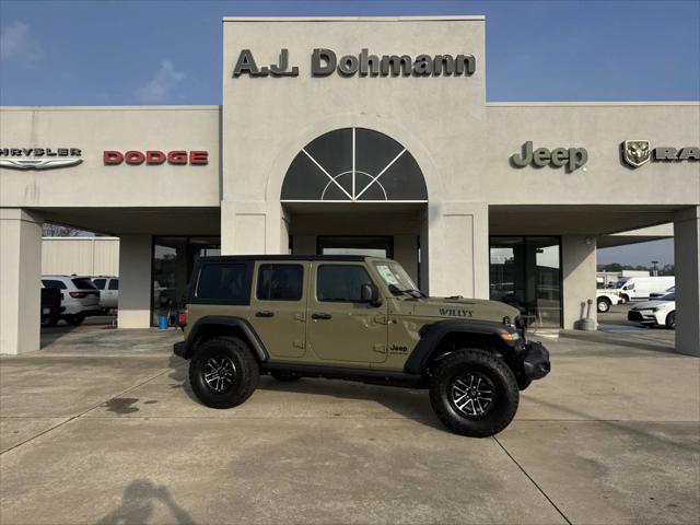 2026 Jeep Wrangler WRANGLER 4-DOOR WILLYS