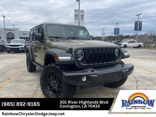 2026 Jeep Wrangler WRANGLER 4-DOOR WILLYS