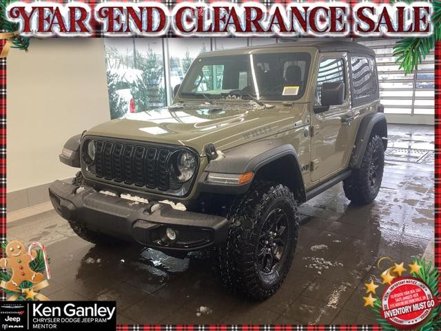 2026 Jeep Wrangler WRANGLER 2-DOOR WILLYS