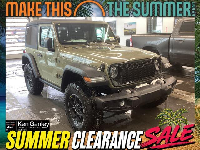 2026 Jeep Wrangler 2-Door Willys 4x4 for sale in Mentor, OH