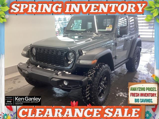 2026 Jeep Wrangler WRANGLER 2-DOOR WILLYS 2026 Jeep Wrangler WRANGLER 2-DOOR WILLYS
