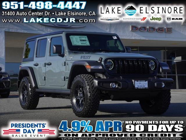 2026 Jeep Wrangler WRANGLER 4-DOOR WILLYS
