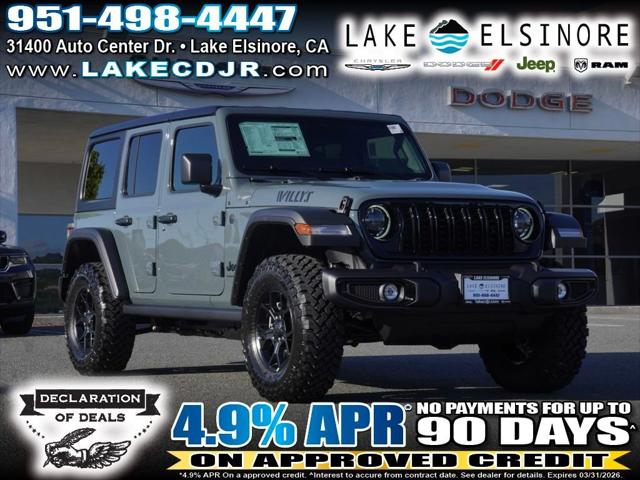 2026 Jeep Wrangler WRANGLER 4-DOOR WILLYS