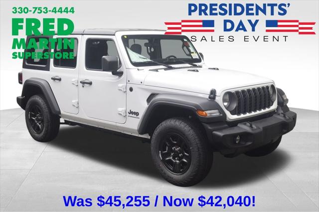 2026 Jeep Wrangler WRANGLER 4-DOOR SPORT 2026 Jeep Wrangler WRANGLER 4-DOOR SPORT
