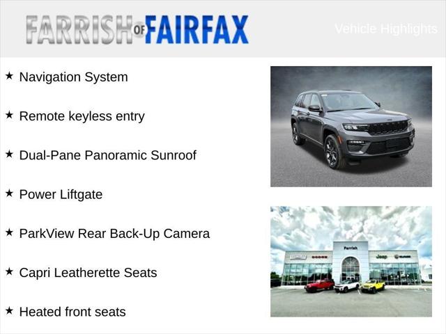 2025 Jeep Grand Cherokee GRAND CHEROKEE LIMITED 4X4