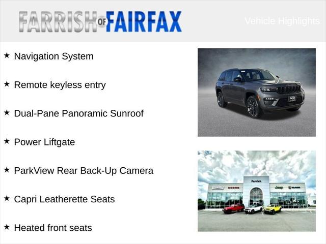 2025 Jeep Grand Cherokee GRAND CHEROKEE LIMITED 4X4