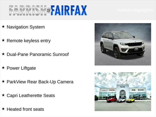 2025 Jeep Grand Cherokee GRAND CHEROKEE LIMITED 4X4