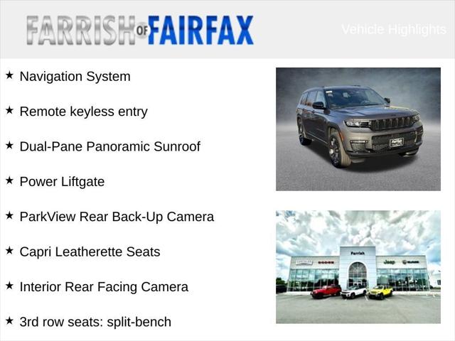 2025 Jeep Grand Cherokee GRAND CHEROKEE L LIMITED 4X4